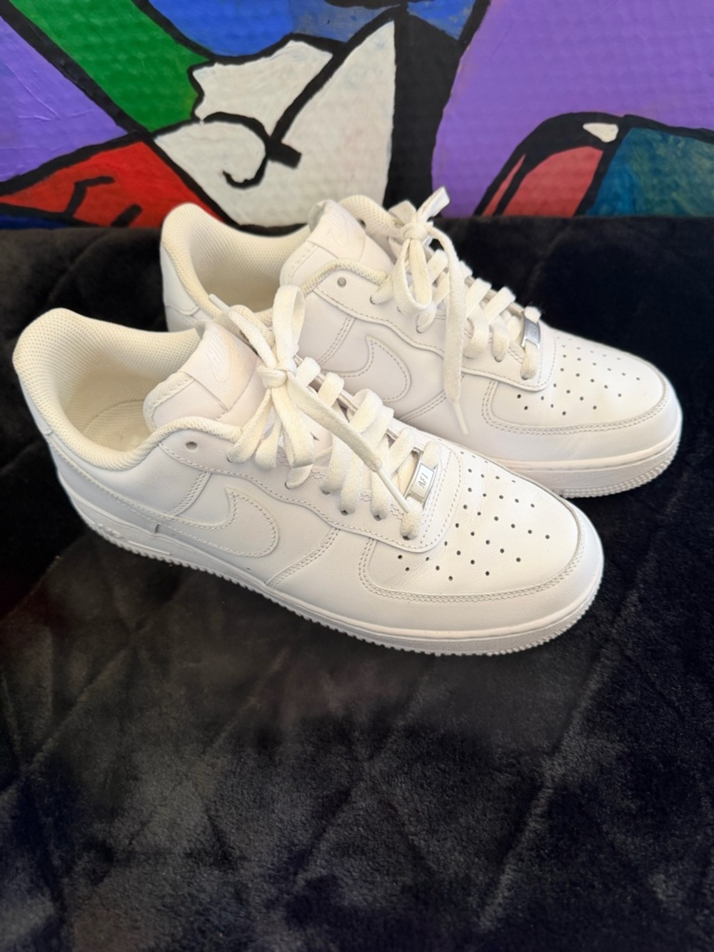 Nike All-White Low Top Sneakers